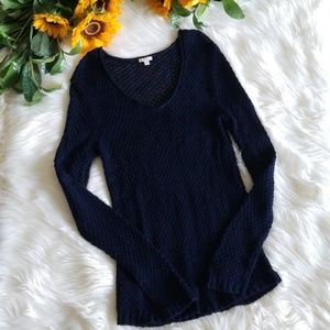 3/$15  Navy Blue Gap Knit Sweater